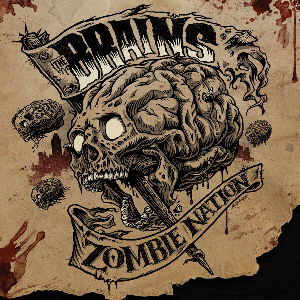 The Brains - Zombie Nation (w/ Bonus Tracks) (New CD)