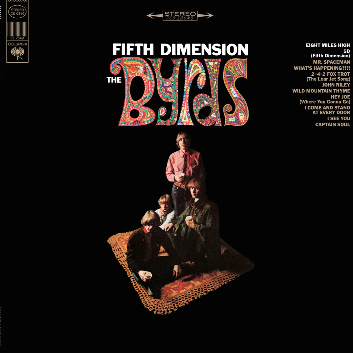 The Byrds - Fifth Dimension (Orange Vinyl) (New Vinyl)