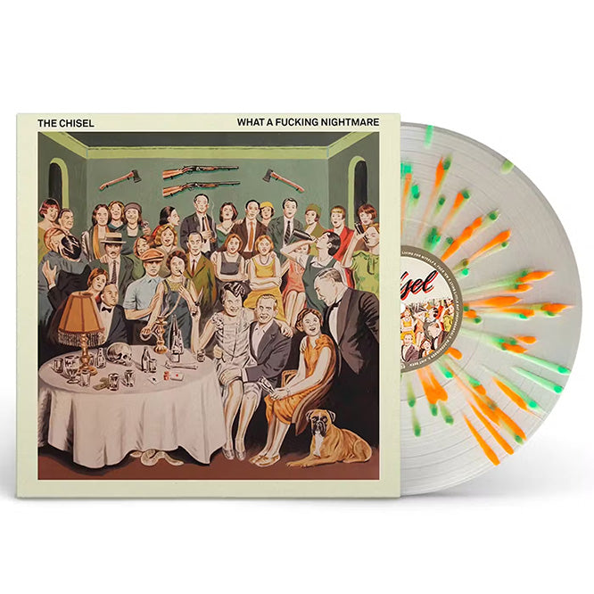 The Chisel - What A Fucking Nightmare (Clear With Orange, Mint & Olive Splatter) (New Vinyl)