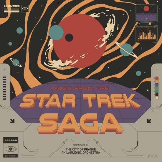 The City of Prague Philarmonic Orchestra - Music From The Star Trek Saga (New Vinyl)