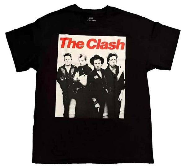 The Clash - Black White Red T-Shirt