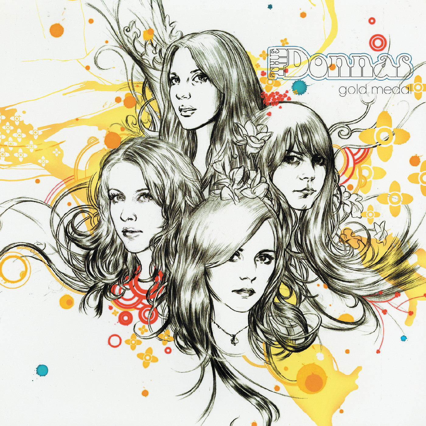 The Donnas - Gold Metal (Gold Smoke Vinyl) (New Vinyl)