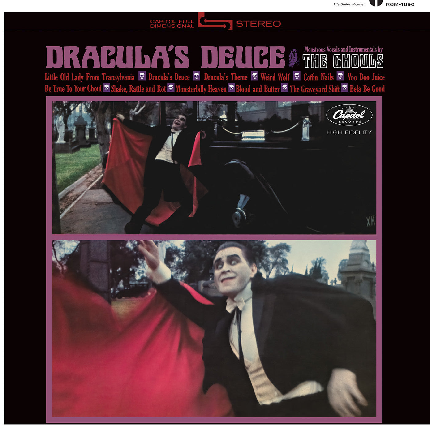 The Ghouls - Dracula's Deuce (Orange "Pumpkin Burnout" Smoke Vinyl) (New Vinyl)