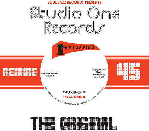 The Gladiators - Bongo Red 7" (New Vinyl)