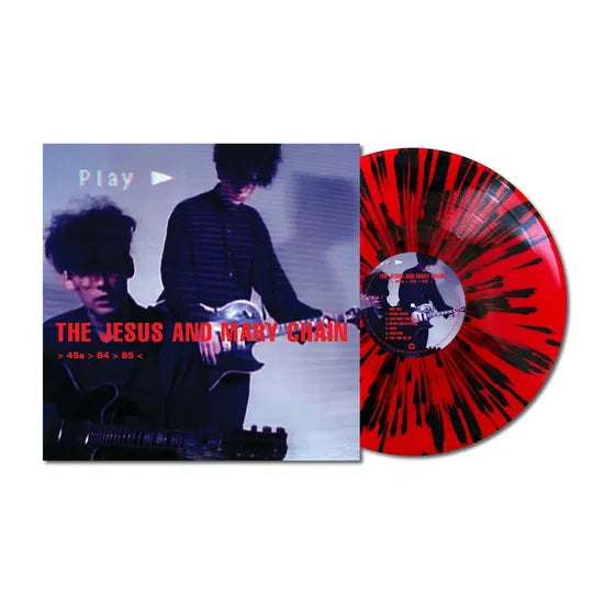 The Jesus And Mary Chain - > 45S > 84 > 85 < (2025 Remaster) (Red & Black Splatter Vinyl) (RSD 2025) (New Vinyl)