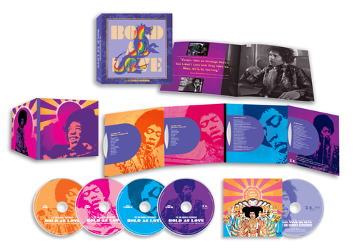 The Jimi Hendrix Experience - Axis: Bold As Love (Deluxe 4CD/Blu-ray) (New CD w/Blu-Ray)