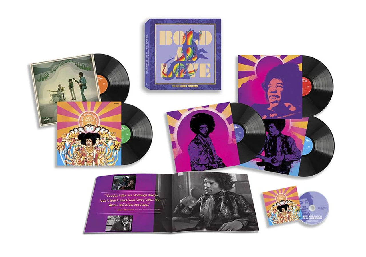 The Jimi Hendrix Experience - Axis: Bold As Love (Deluxe 5LP/Blu-ray) (New Vinyl)