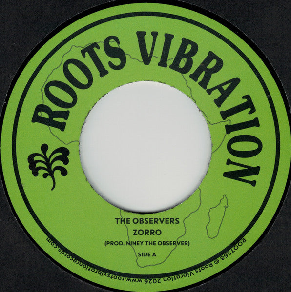 The Observers - Zorro/Cutting Sword (7") (New Vinyl)