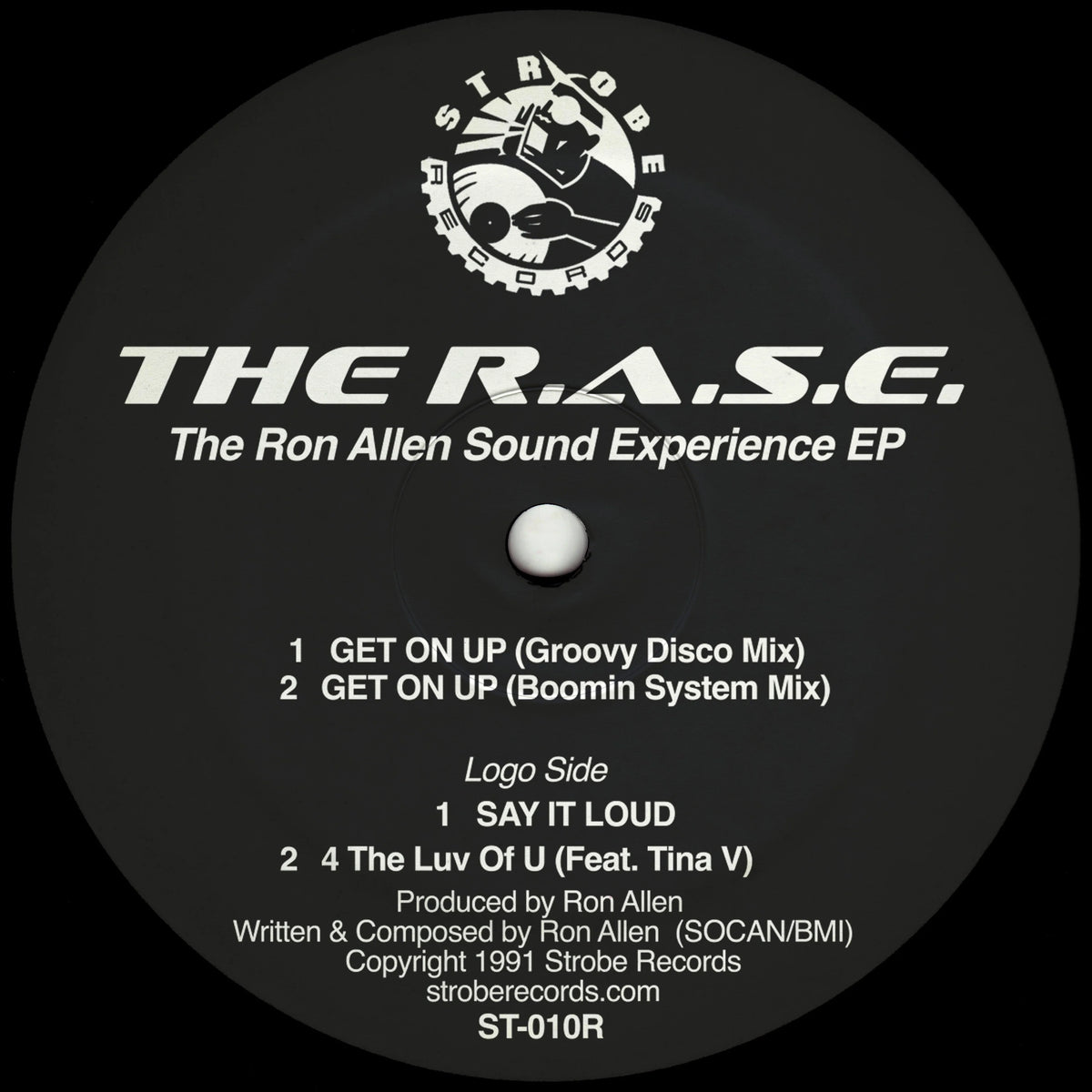 The R.A.S.E. - The Ron Allen Sound Experience EP (12") (New Vinyl)