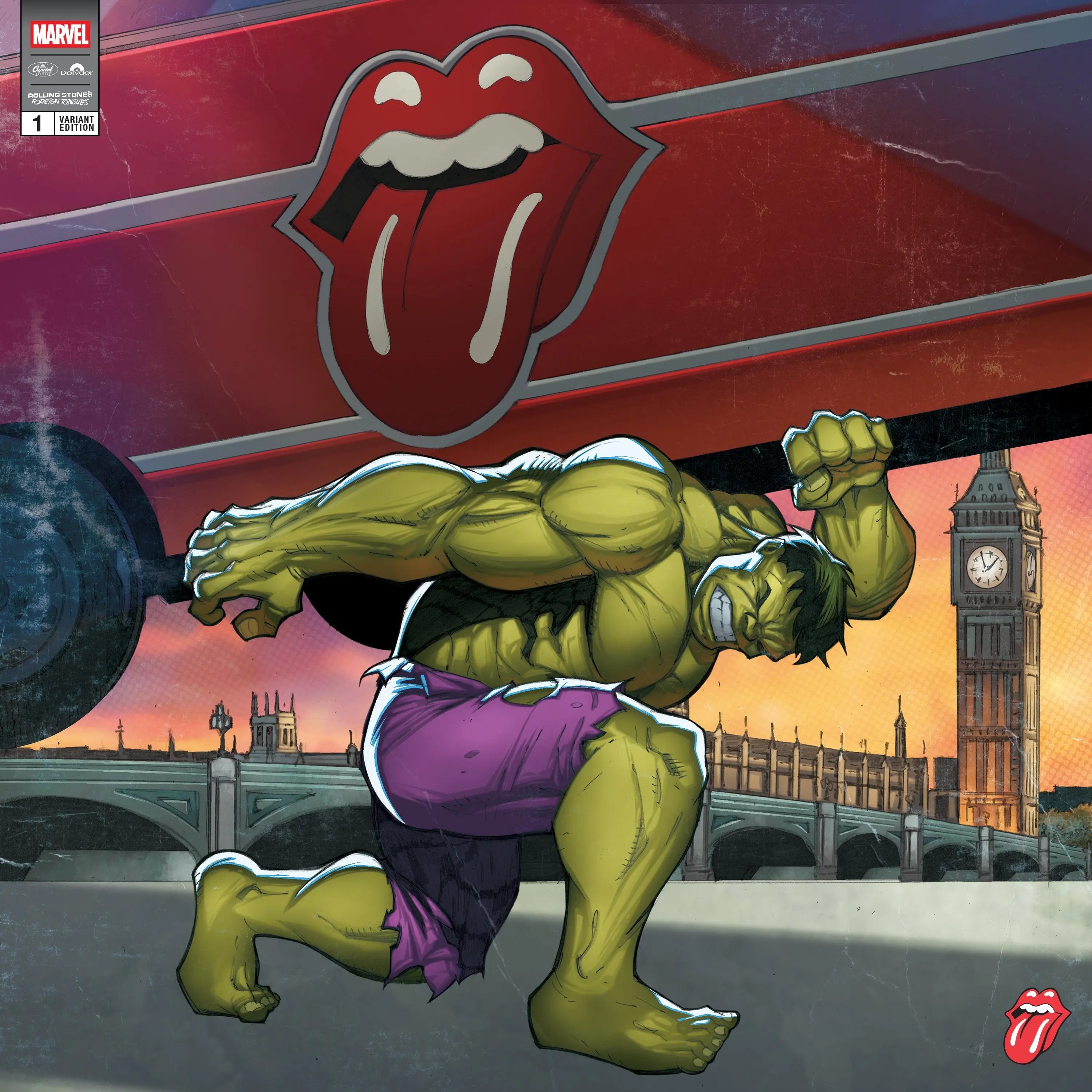 The Rolling Stones - Foreign Tongues (Marvel Collector's Series: Hulk) (Red Vinyl) (New Vinyl)