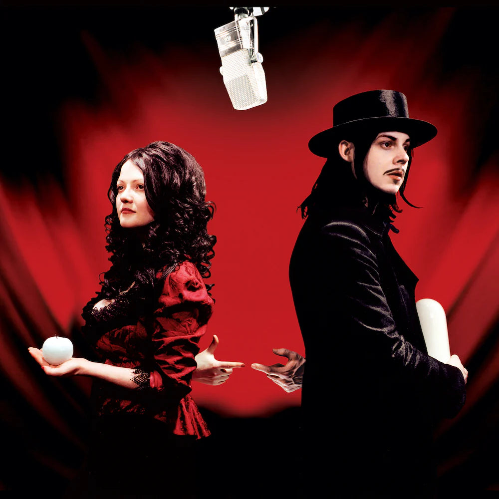 The White Stripes - Get Behind Me Satan (20th Anniv. 2LP Red & White Vinyl) (New Vinyl)
