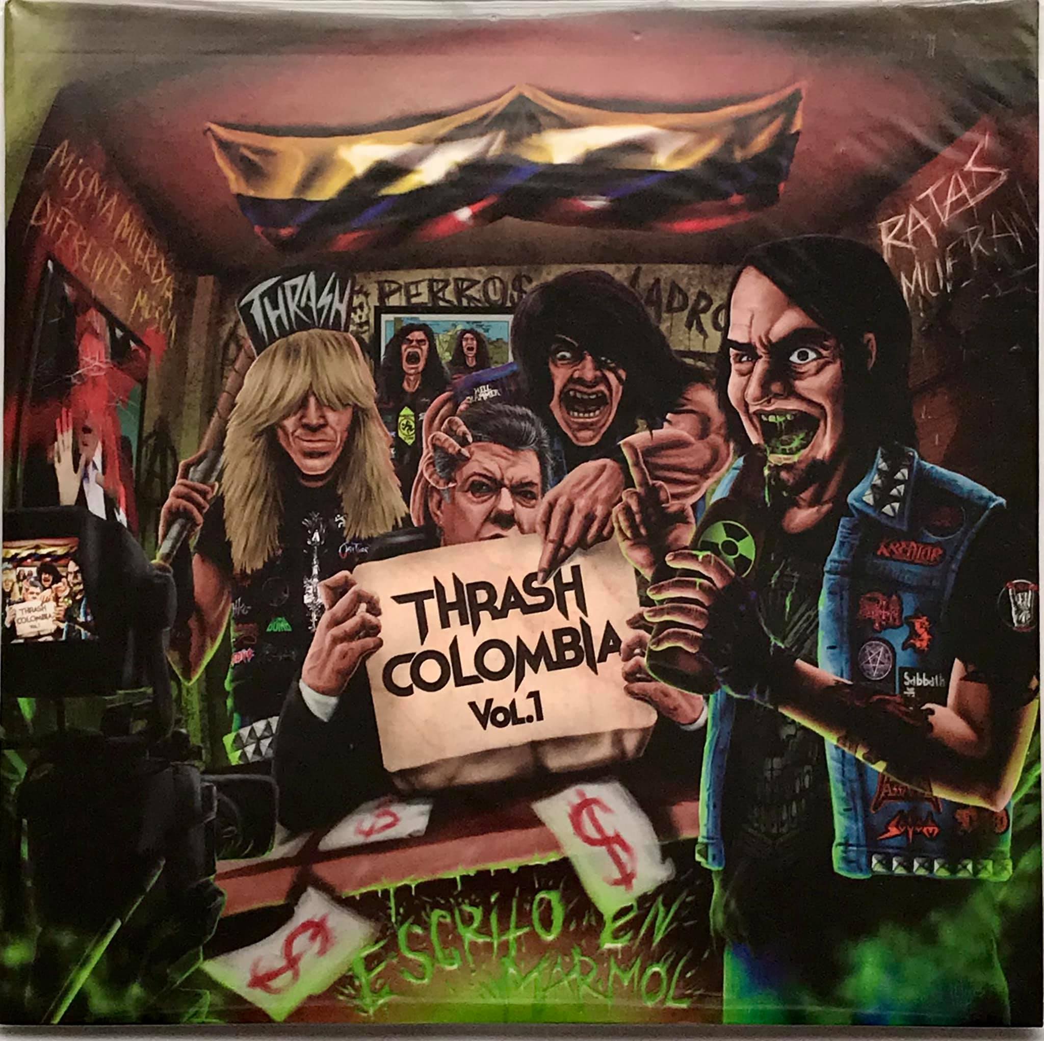 Thrash Colombia - Volume. 1 Escrito En Marmol (New Vinyl)