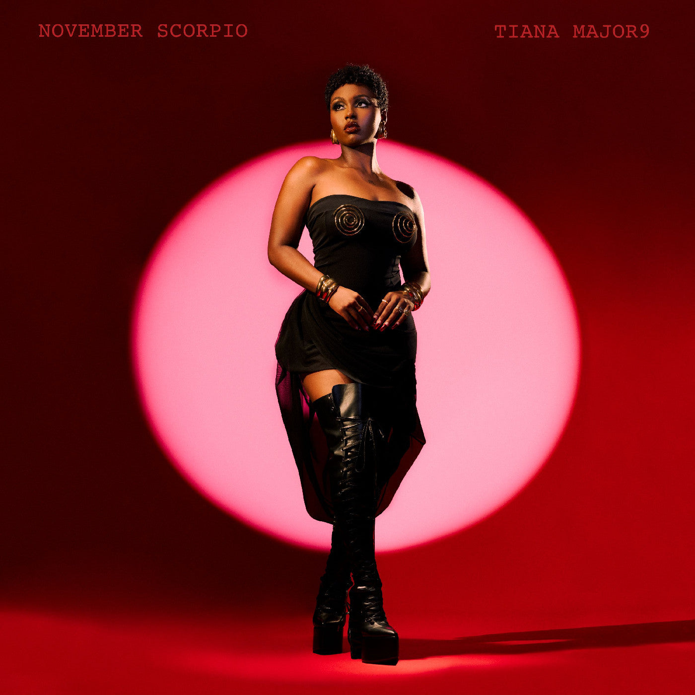Tiana Major9 - November Scorpio (Translucent Red Vinyl) (New Vinyl)