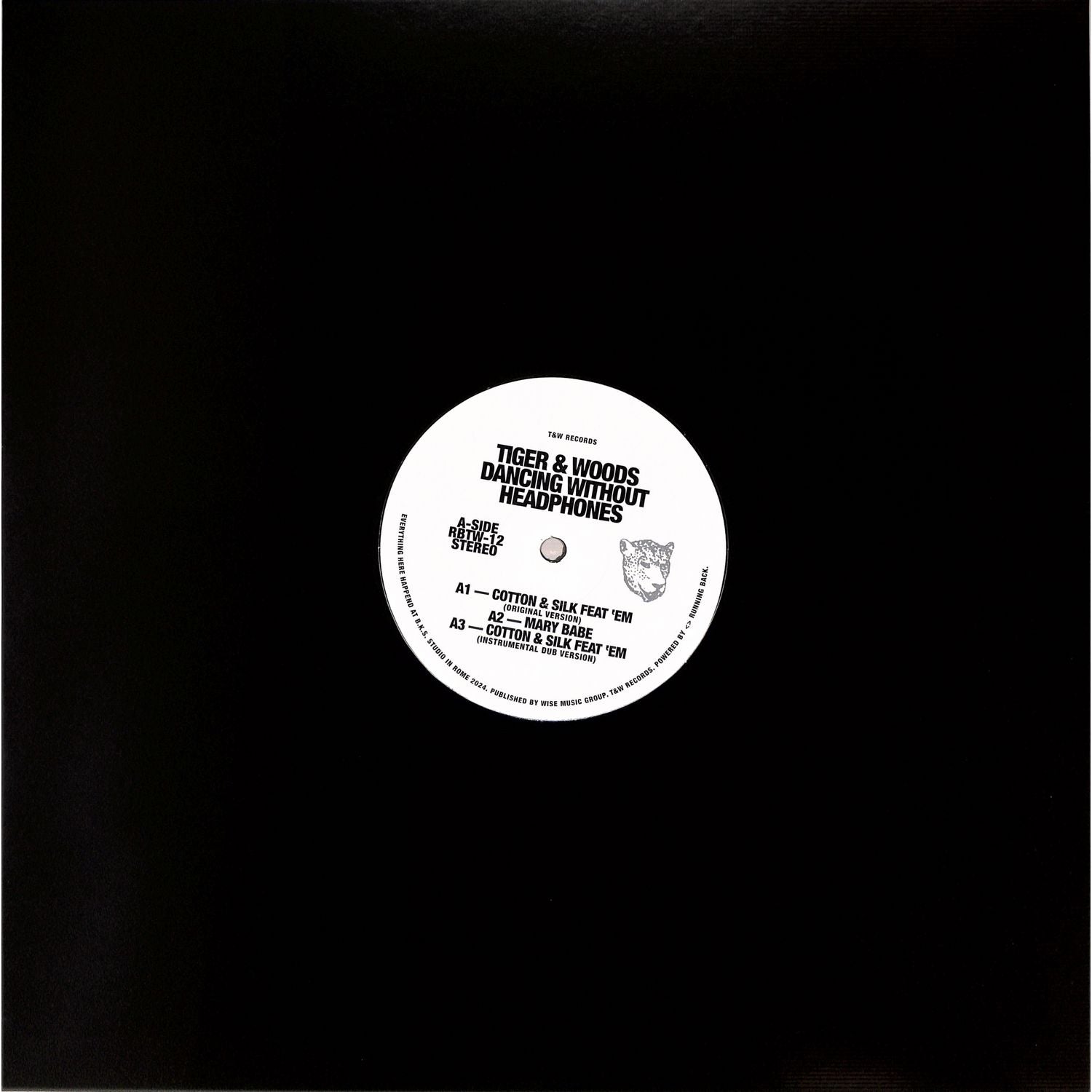 Tiger & Woods - Dancing Without Headphones 12" (New Vinyl)