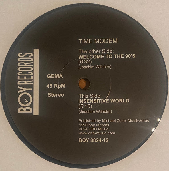 Time Modem - Welcome To The Nineties (12") (New Vinyl)