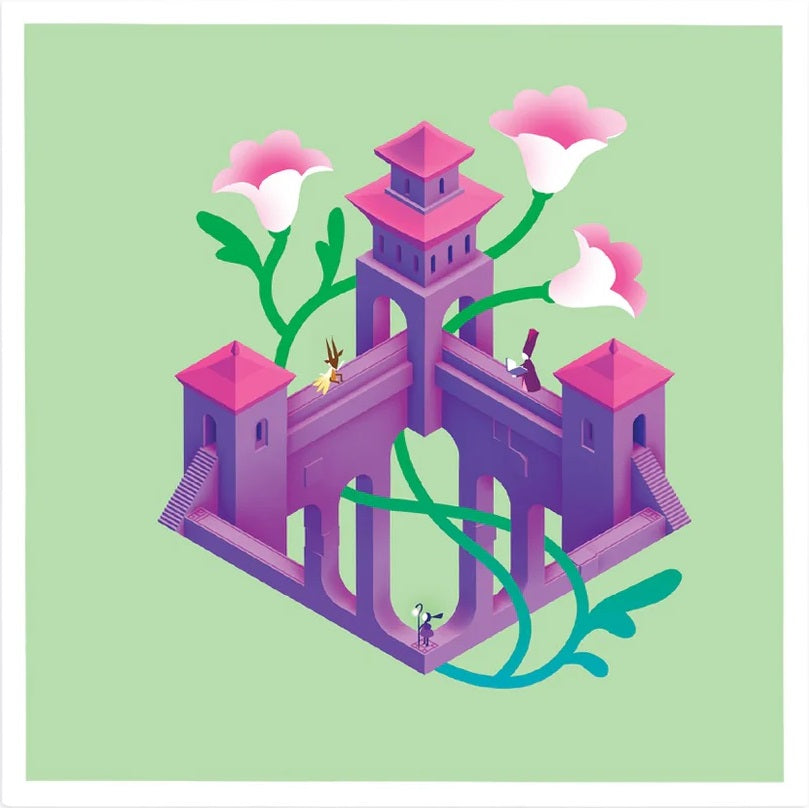 Todd Baker & Lucie Treacher - Monument Valley 3 (Translucent Red & Mint Vinyl) (New Vinyl)