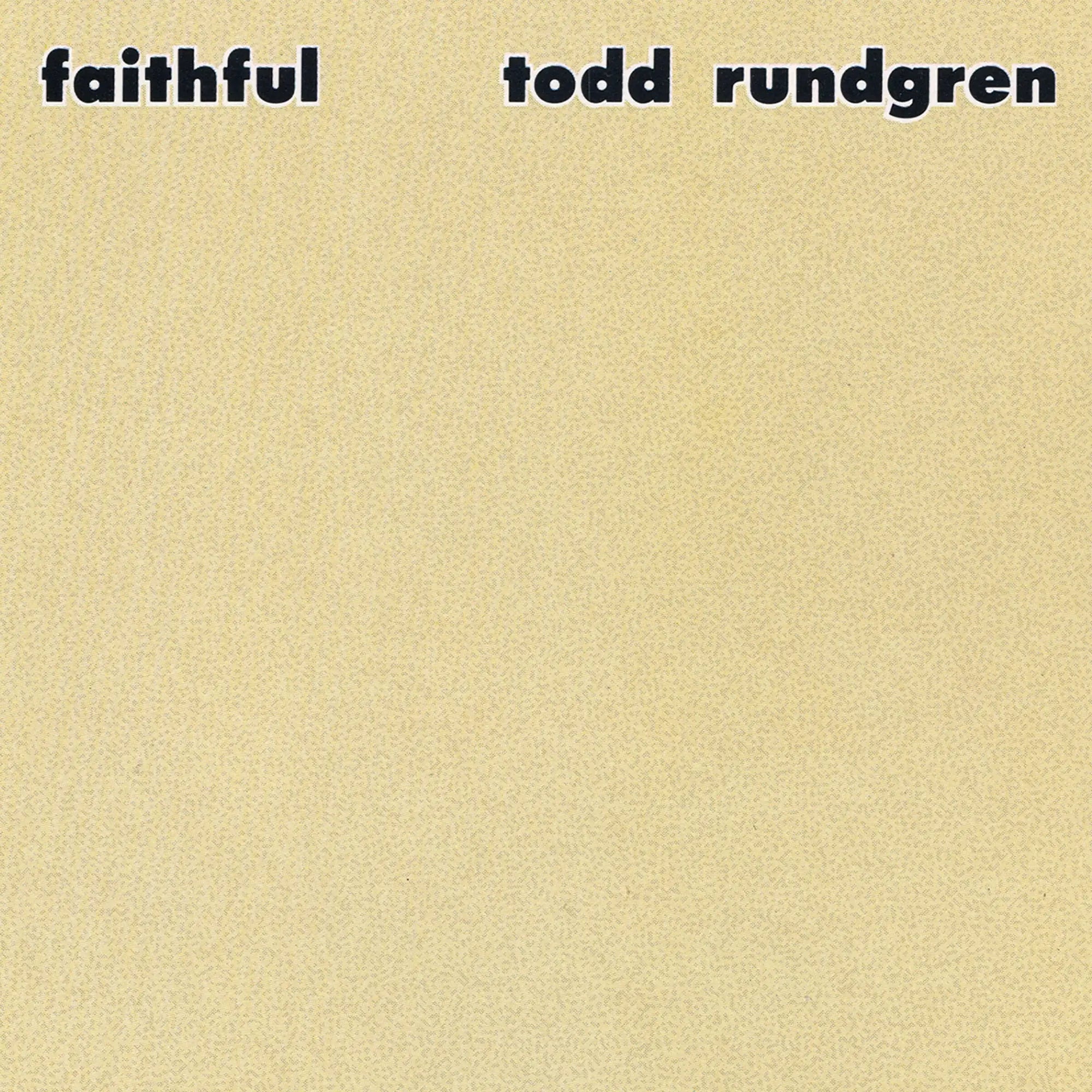 Todd Rundgren - Faithful (Rhino Reserve) (Spirit Of 76 Campaign) (New Vinyl)