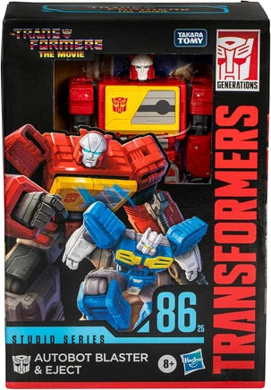 Transformers Series 86 Voyager Autobot Cassette Blaster & Eject Action Figure