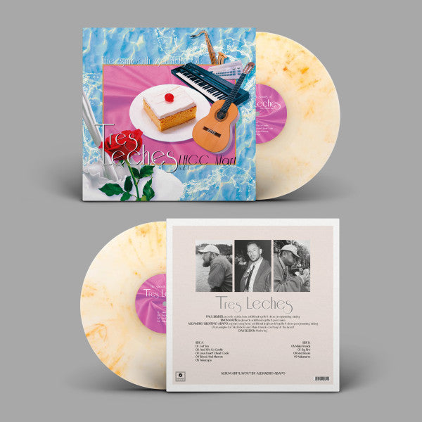 Tres Leches - The Smooth Sounds Of Tres Leches, LHCC Mart Vol. 1 ("Tres Leches Swirl" Vinyl) (New Vinyl)