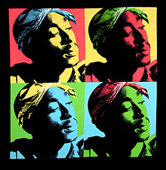 Tupac - Pop Art - T-Shirt