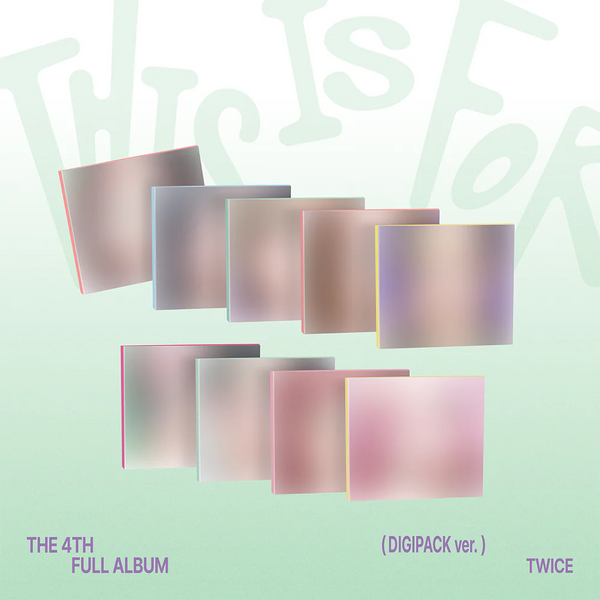 Twice - THIS IS FOR (Digipack Ver.) (New CD)