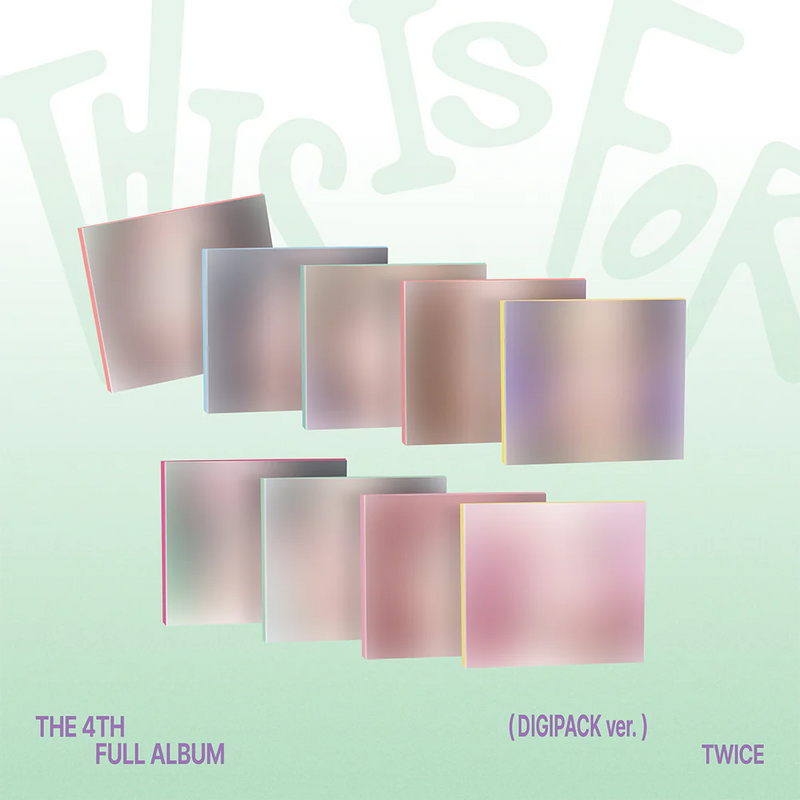 Twice - THIS IS FOR (Digipack Ver.) (New CD)