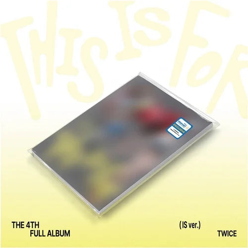 Twice - THIS IS FOR (IS Ver.) (New CD)