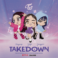 Twice - Takedown From K-Pop KPOP Demon Hunters OST (7") (New Vinyl)