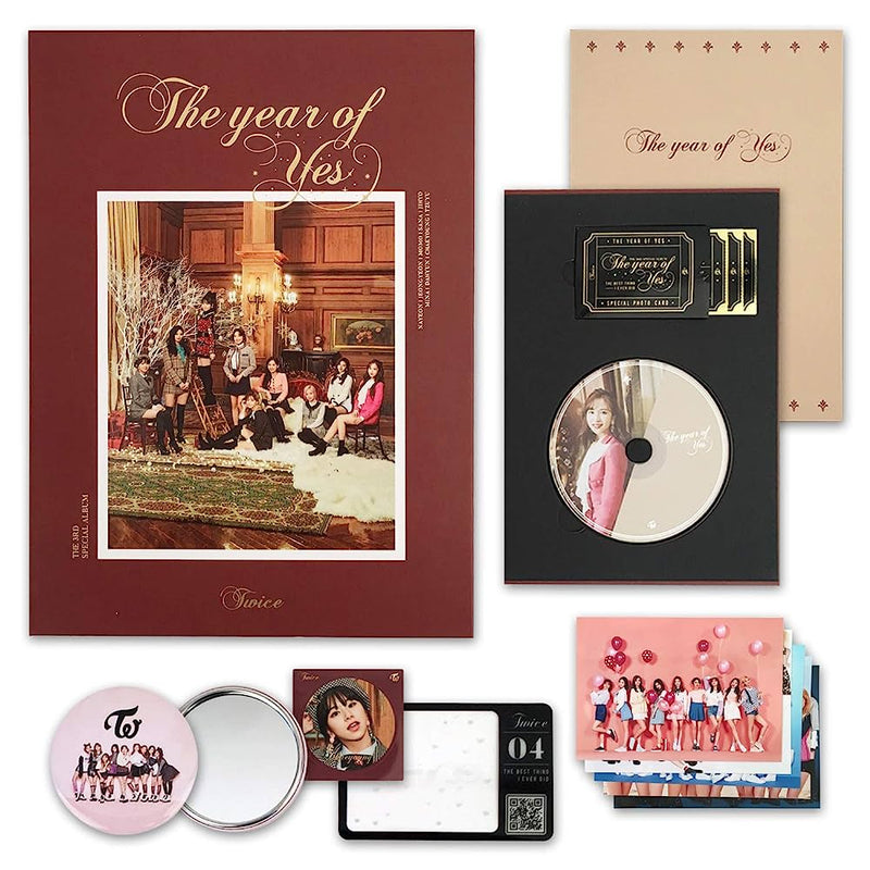 Twice - The Year of Yes (3rd Special Album) (Ver B) (New CD)