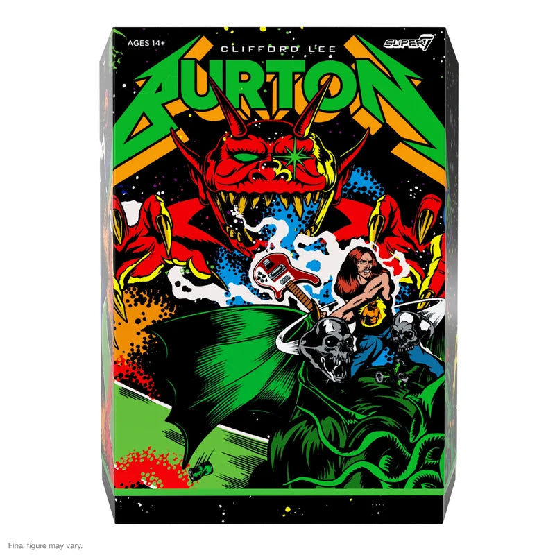 SUPER7 - Metallica Cliff Burton Ultimates! Action Figure