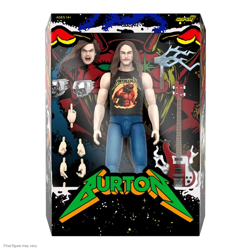 SUPER7 - Metallica Cliff Burton Ultimates! Action Figure