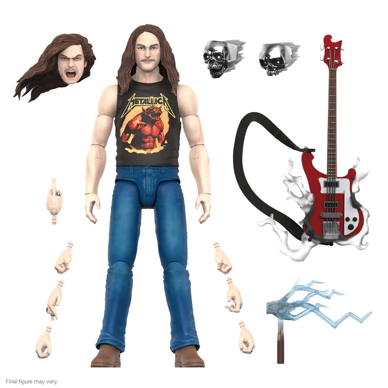 SUPER7 - Metallica Cliff Burton Ultimates! Action Figure