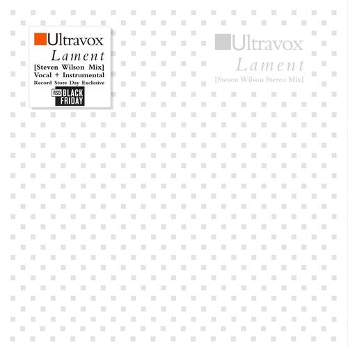 Ultravox - Lament (Steven Wilson Stereo Mix) (2LP/Clear Vinyl) (RSD Black Friday 2024) (New Vinyl)