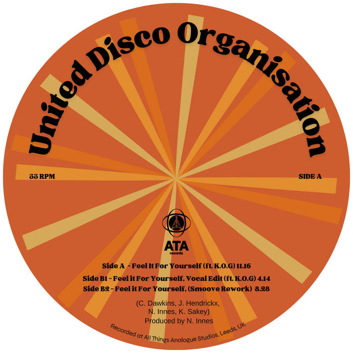 United Disco Organisation - Feel It For Yourself (12") (New Vinyl)