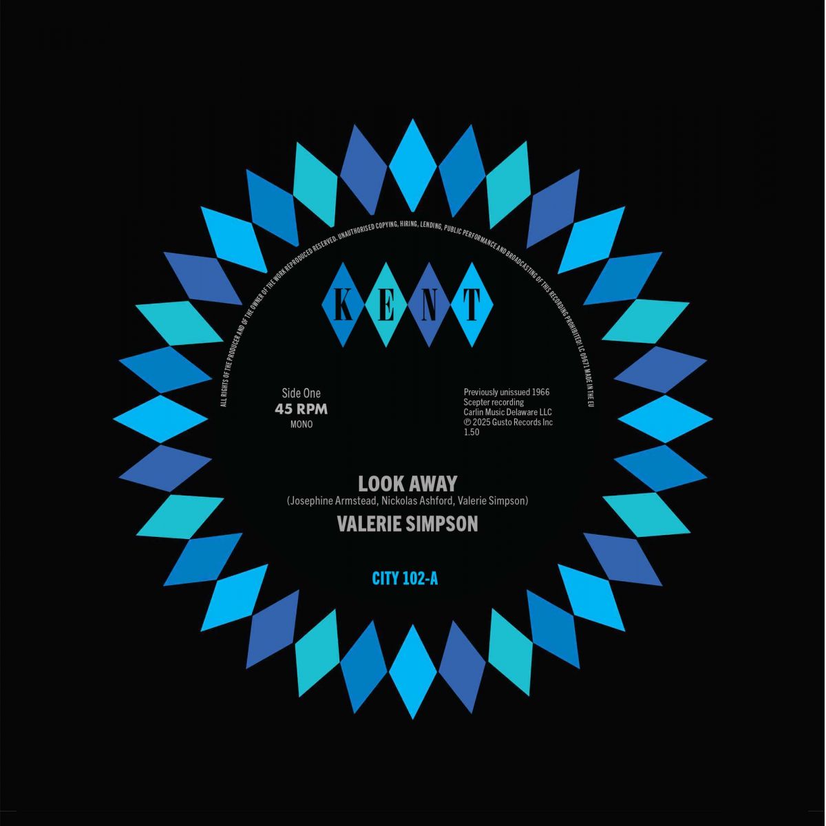 Valerie Simpson - Look Away / It's Just Love 7" (New Vinyl)