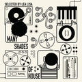 Various Artists - Many Shades Of House (Selected By Lea Lisa) (New Vinyl)