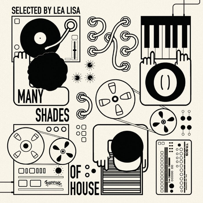 Various Artists - Many Shades Of House (Selected By Lea Lisa) (New Vinyl)