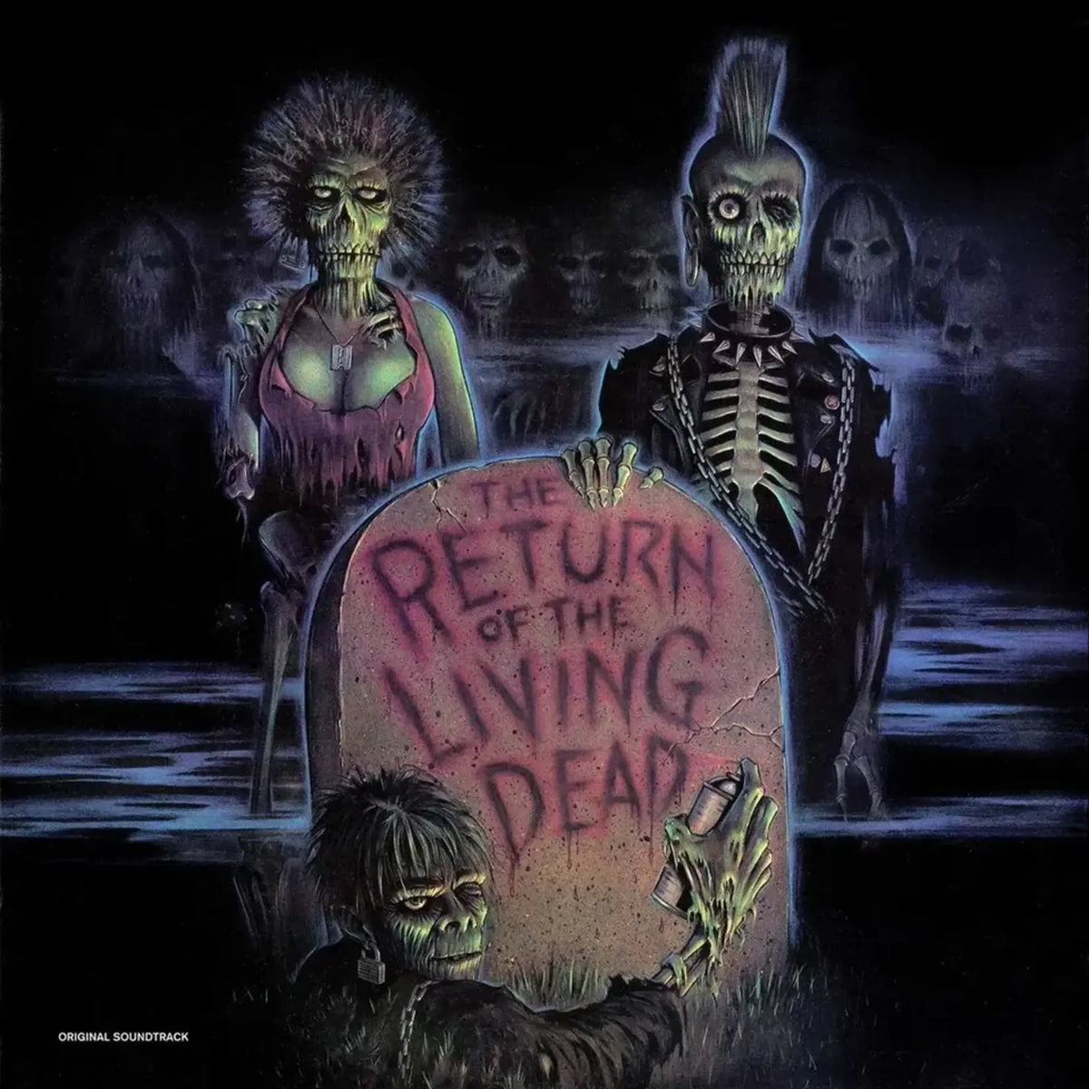 Various Artists - The Return Of The Living Dead - Original Soundtrack (Radioactive Green With Brown Tarman Splatter Vinyl) (New Vinyl)
