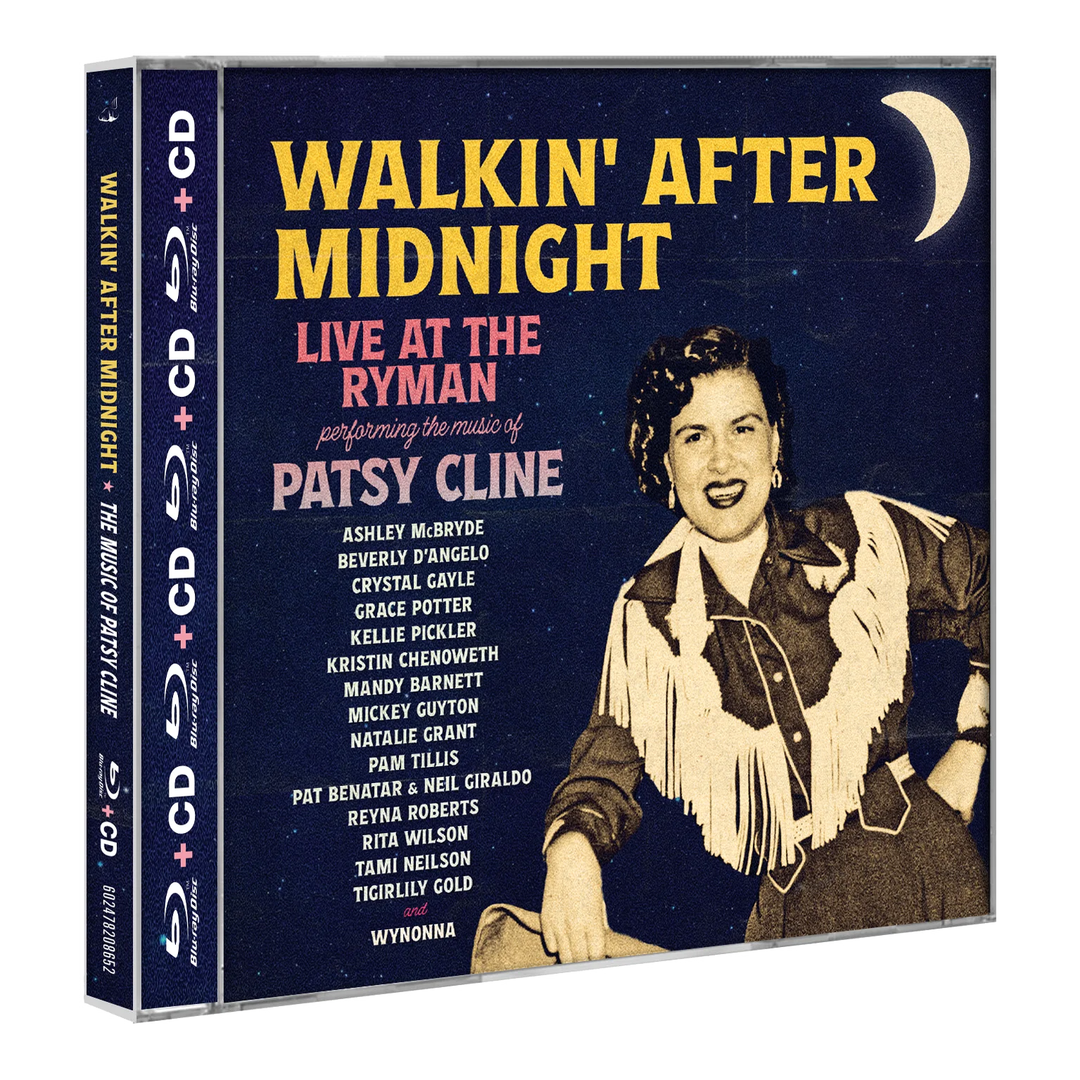 Various Artists - Walkin' After Midnight: The Music Of Patsy Cline (Blu-Ray & CD) (New CD)