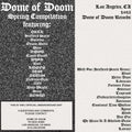 Various - Dome of Doom Spring Compilation (New Cassette)