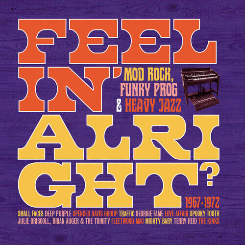 Various - Feelin' Alright? Mod Rock, Funky Prog & Heavy Jazz: 1967-1972 (3CD) (New CD)