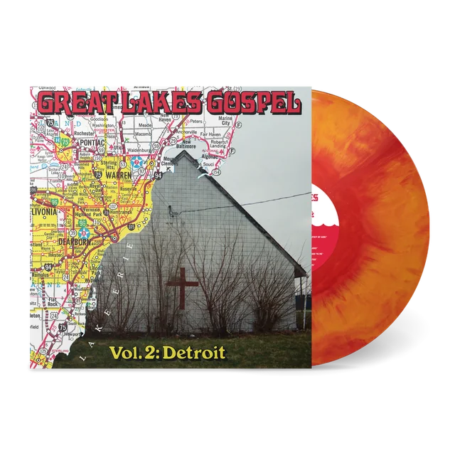 Various - Great Lakes Gospel Vol. 2: Detroit (Fire Coloured Vinyl) (New Vinyl)