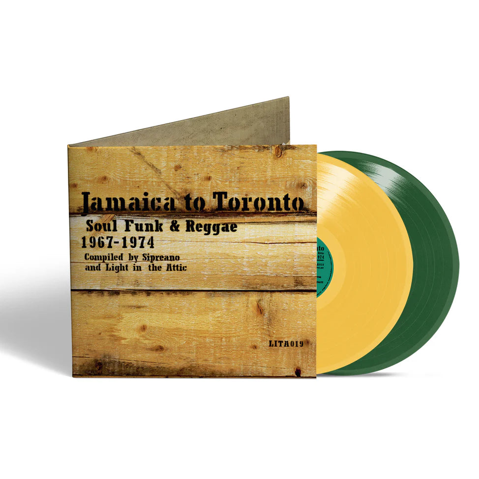 Various - Jamaica To Toronto: Soul, Funk & Reggae 1967-1974 (2LP/Yellow & Green Colour) (New Vinyl)