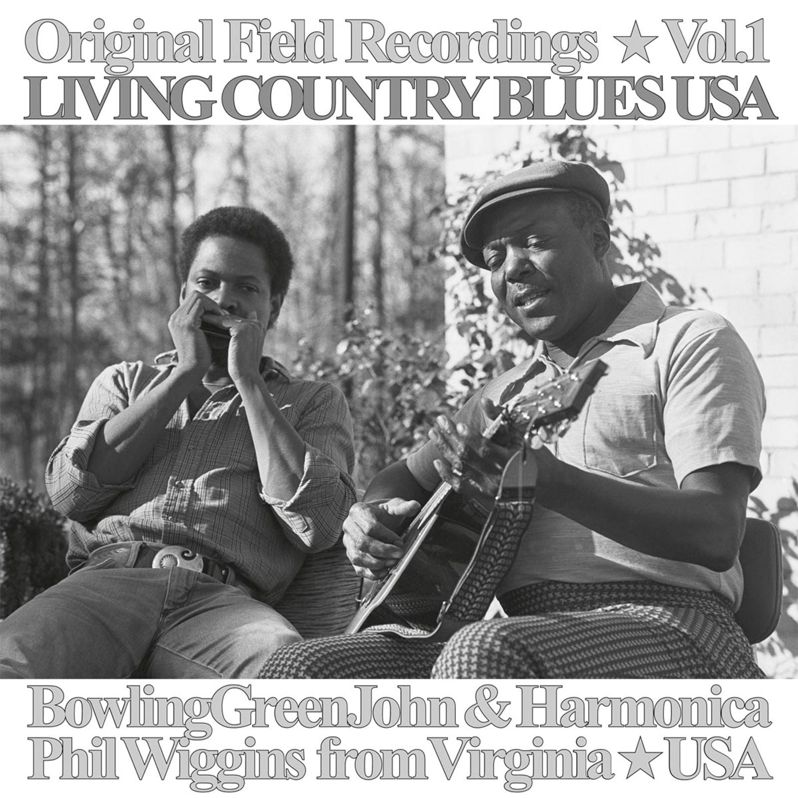 Various - Living Country Blues Vol. 1 / Bowling Green John & Harmonica Phil Wiggins from Virginia (New Vinyl)