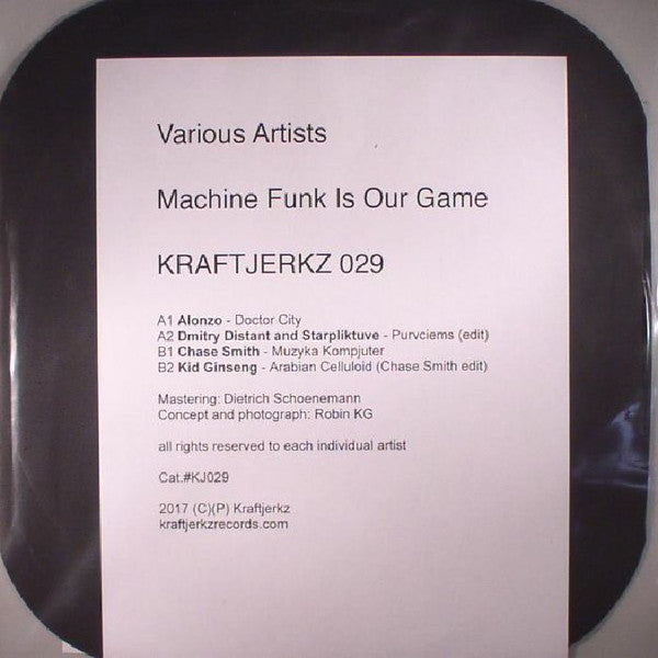 Various - Machine Funk Is Our Game (New Vinyl)