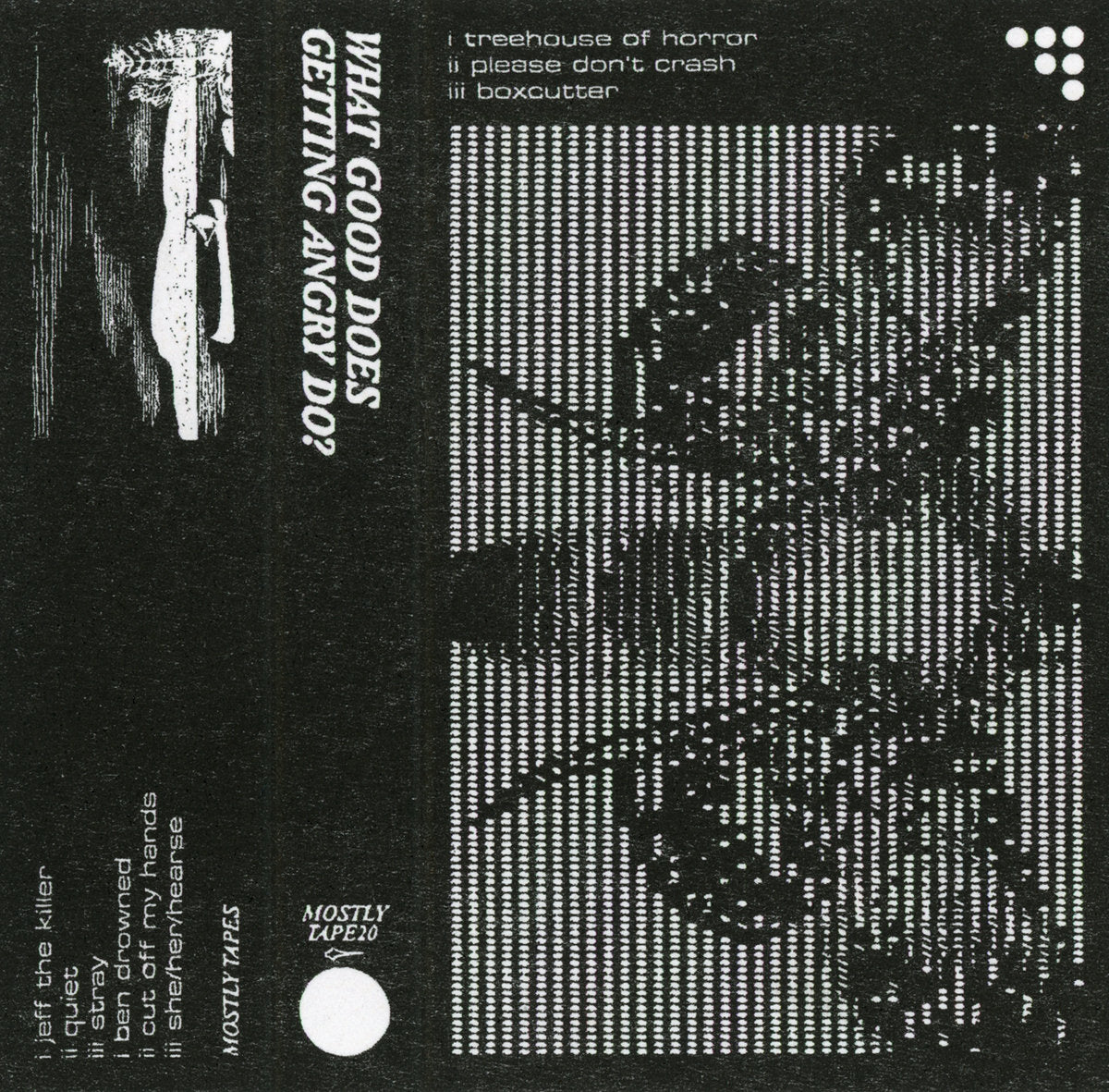 Various - What Good Does Getting Angry Do? (New Cassette)