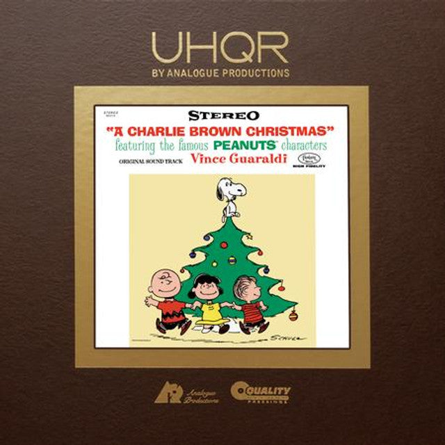 Vince Guaraldi Trio - A Charlie Brown Christmas (UHQR 200gr 45RPM Clarity Vinyl 2LP) (New Vinyl)