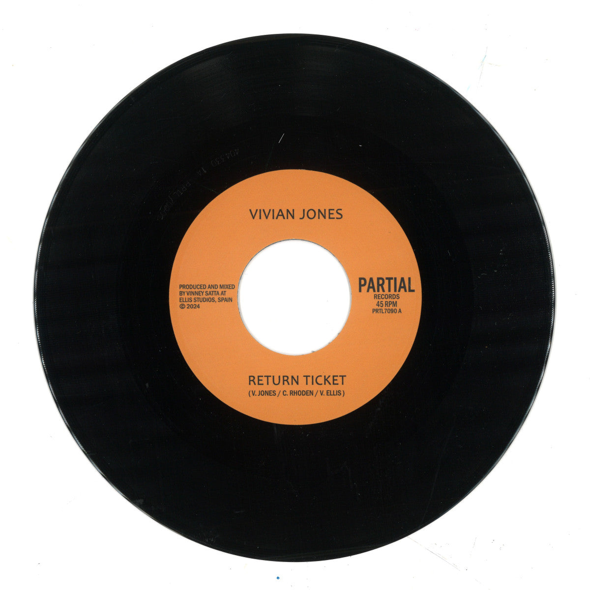 Vivian Jones - Return Ticket 7" (New Vinyl)