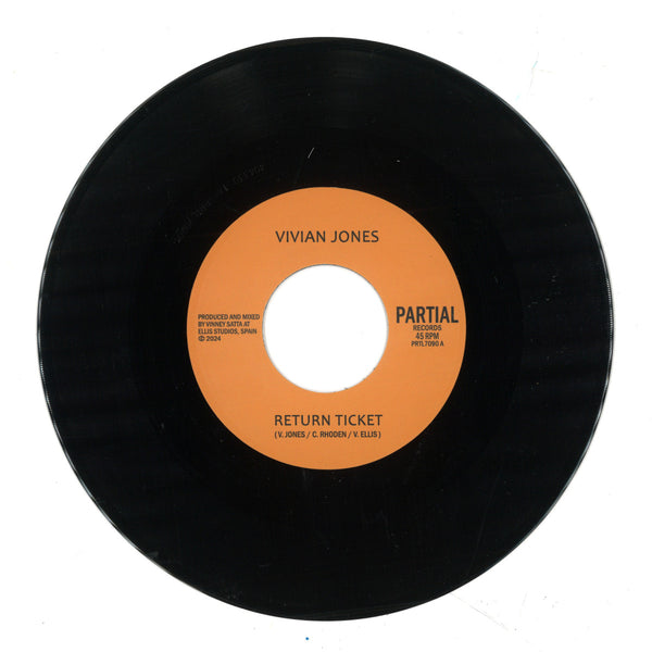 Vivian Jones - Return Ticket 7" (New Vinyl)