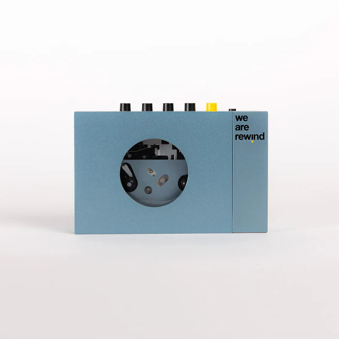 WE ARE REWIND - Blue Cassette Player • Kurt